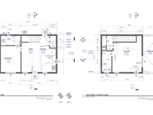 3-First and Second Floor Plans 3 First and Second Floor Plans